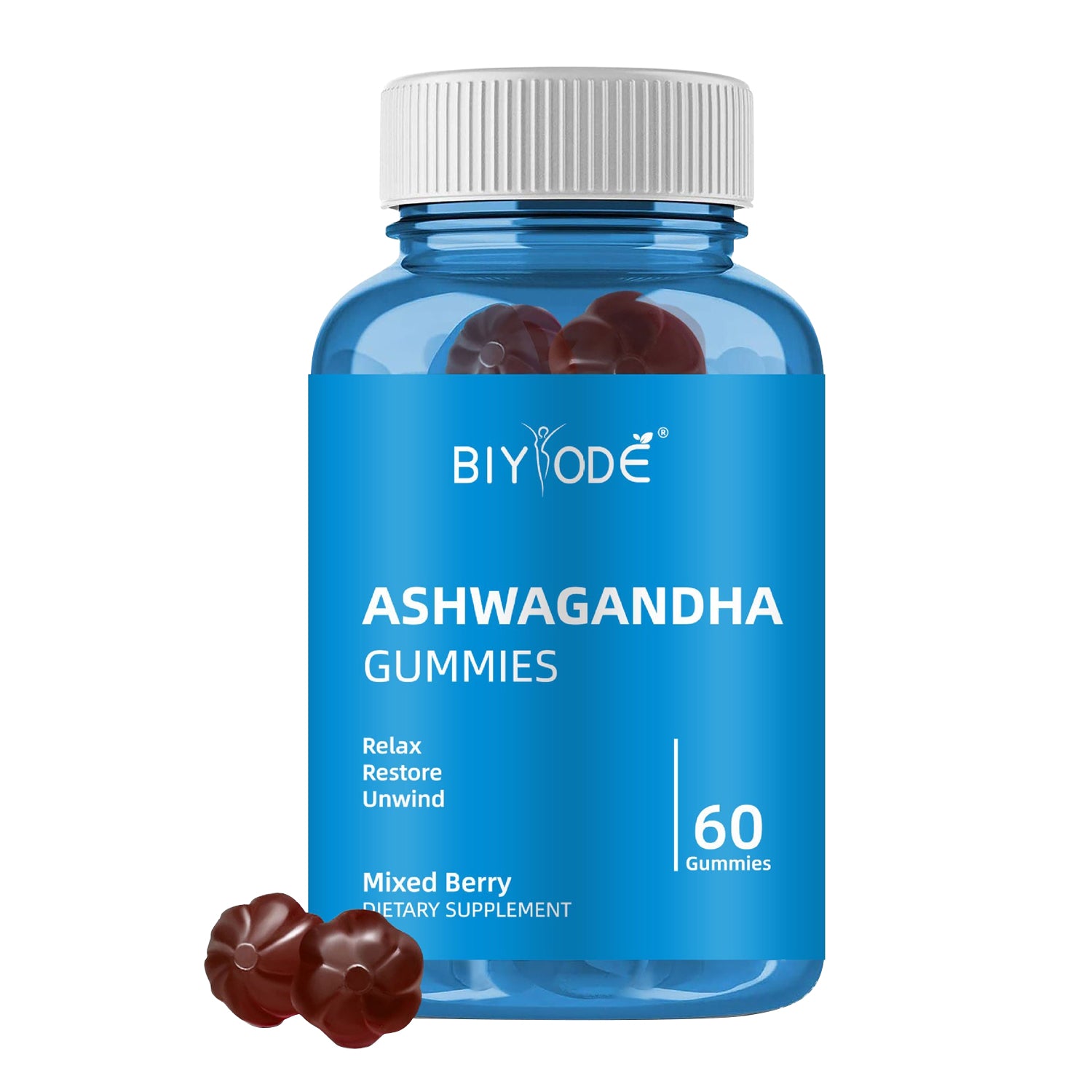 Biyode Effective Formula Relaxation Relief Ashwagandha Gummies