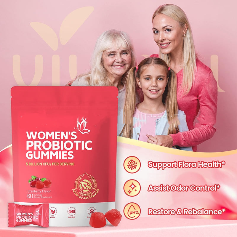 60 Tablets Female Probiotic Gummies