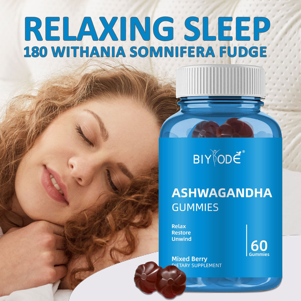 Biyode Effective Formula Relaxation Relief Ashwagandha Gummies