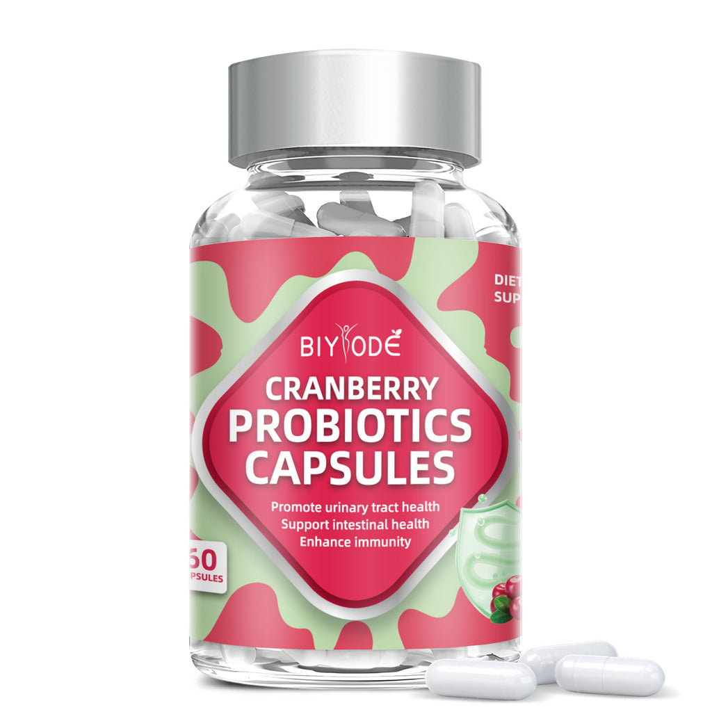 Biyode Effective Formula Ready Stock Fast Shipping Wholesale Cranberry Probiotic Capsules