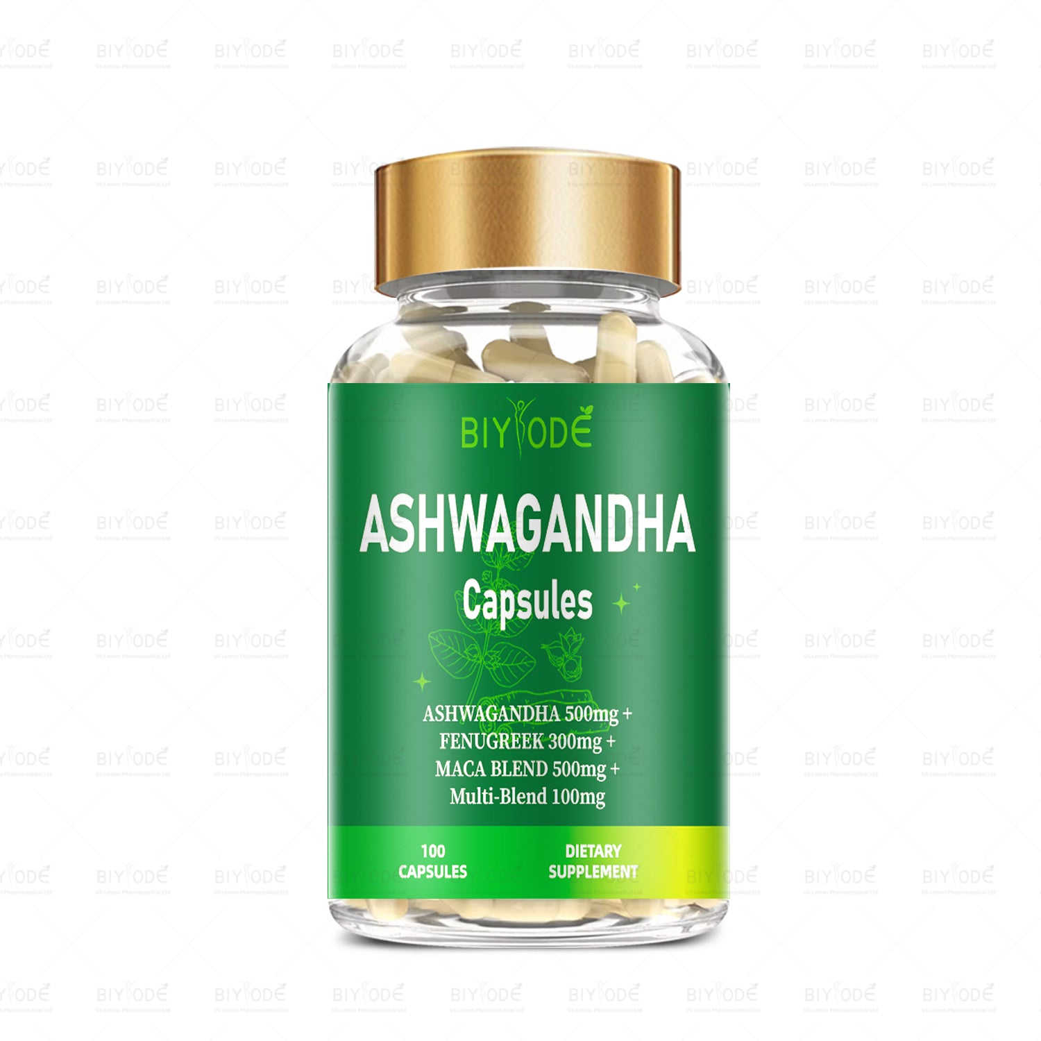 OEM ODM Custom Sleep Support Pills Ashwagandha Capsules Supplement Manufacturer